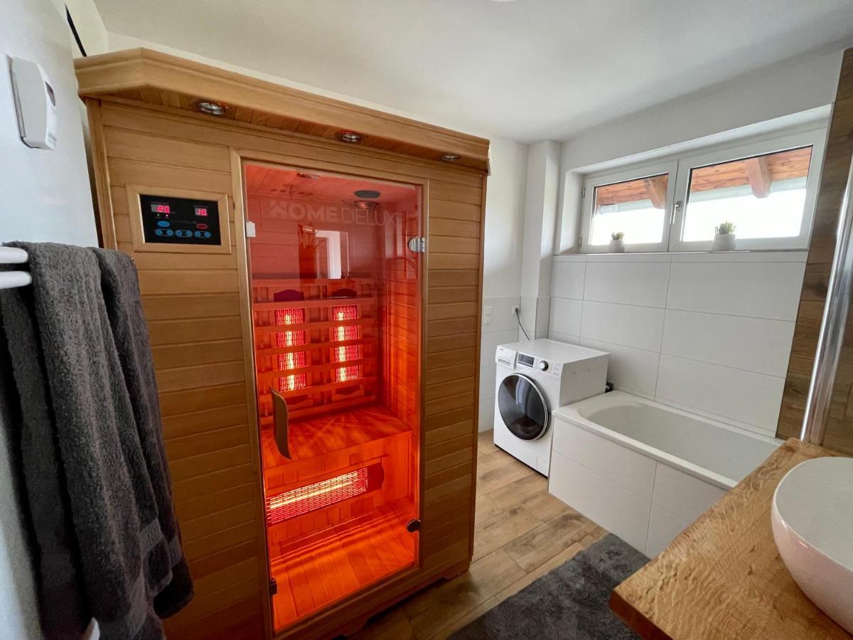 Modernes Appartment Mit Sauna Nahe Burg Im Spreewald Vetschau Kültér fotó